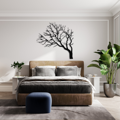 🌿 Birds on Branch Metal Wall Art