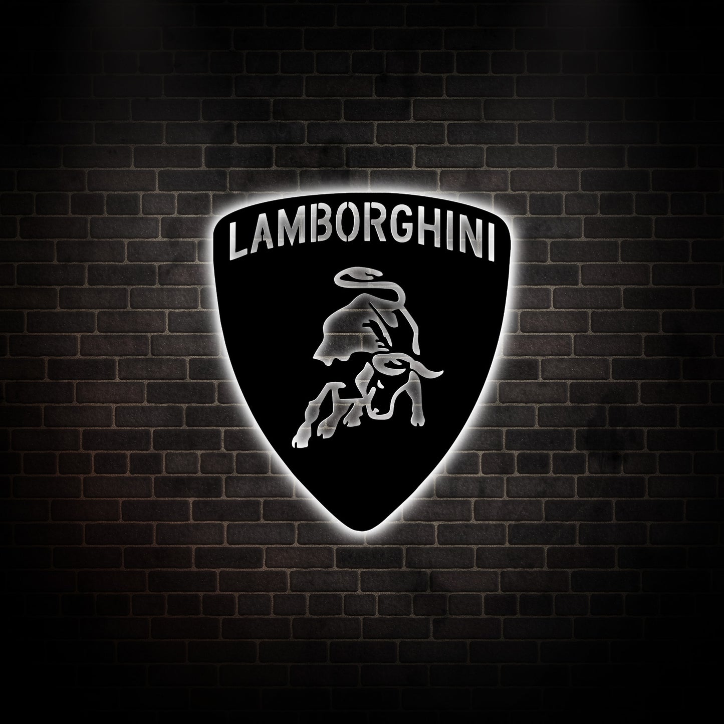 Lamborghini Metal Wall Decor