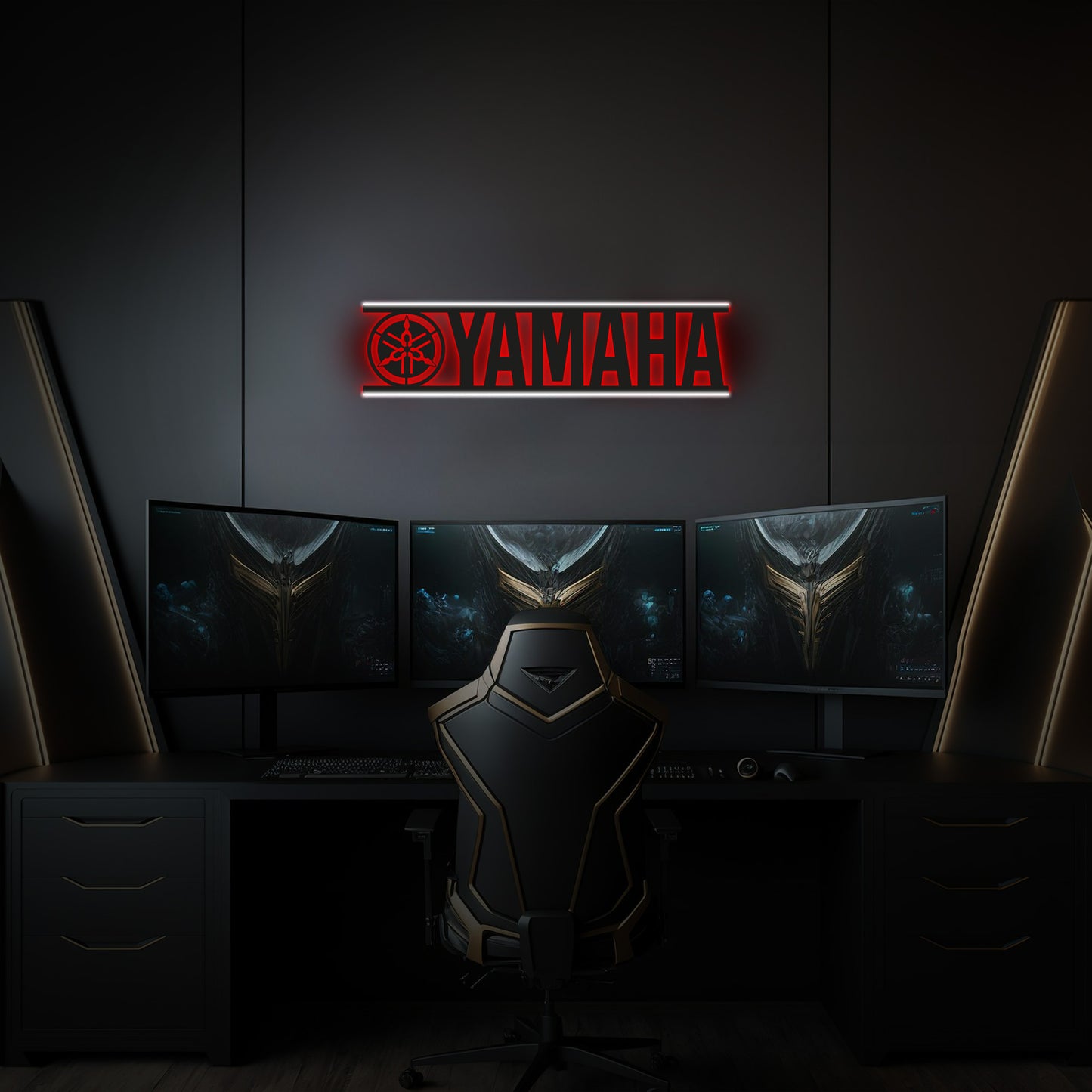 Yamaha Metal Wall Decor