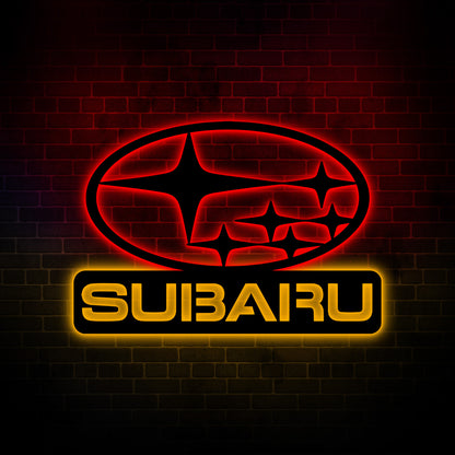 Subaru Metal Wall Decor