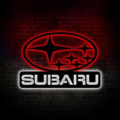 Subaru Metal Wall Decor