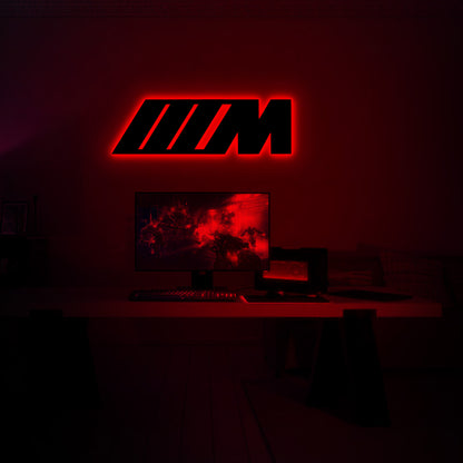 M Power Metal Wall Decor