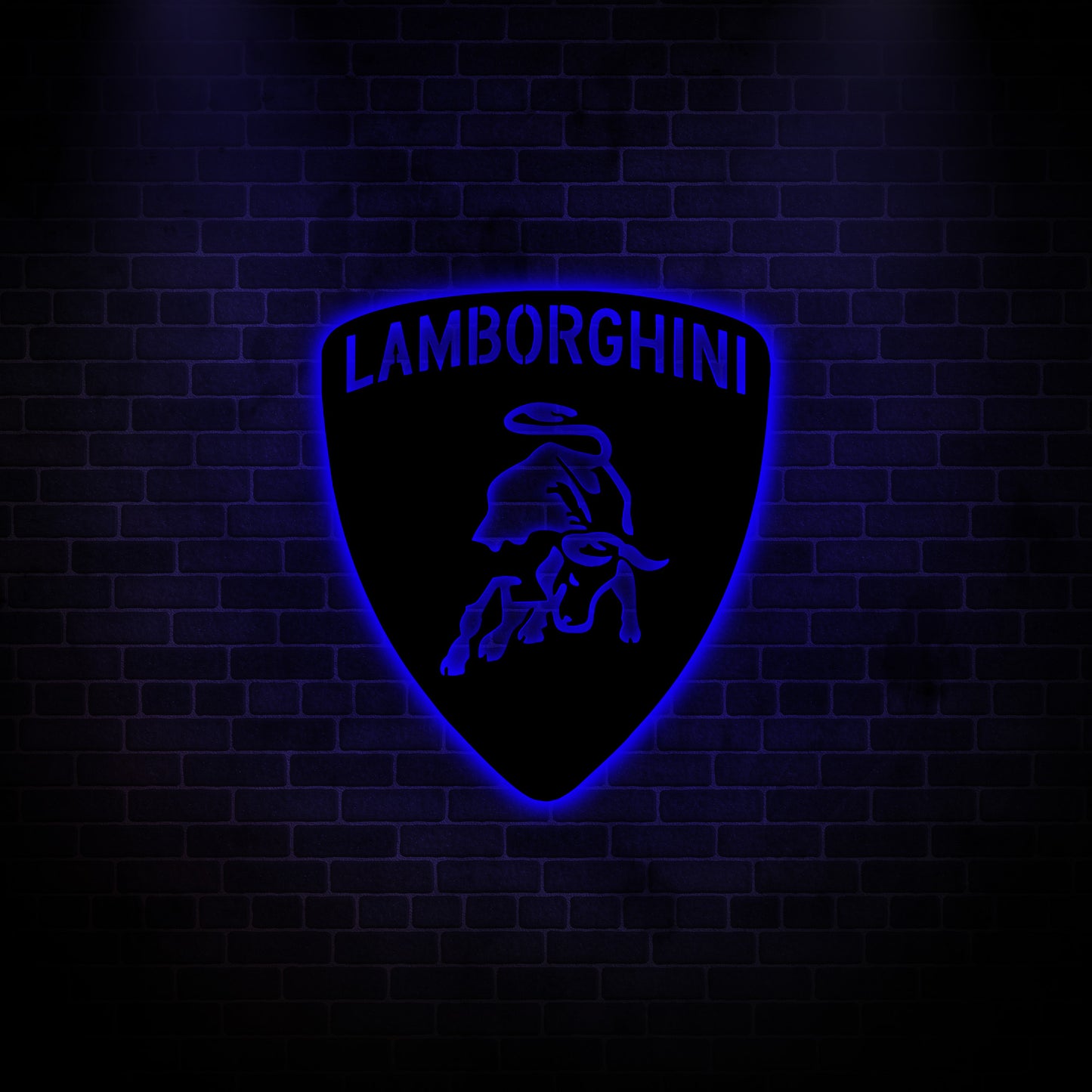 Lamborghini Metal Wall Decor