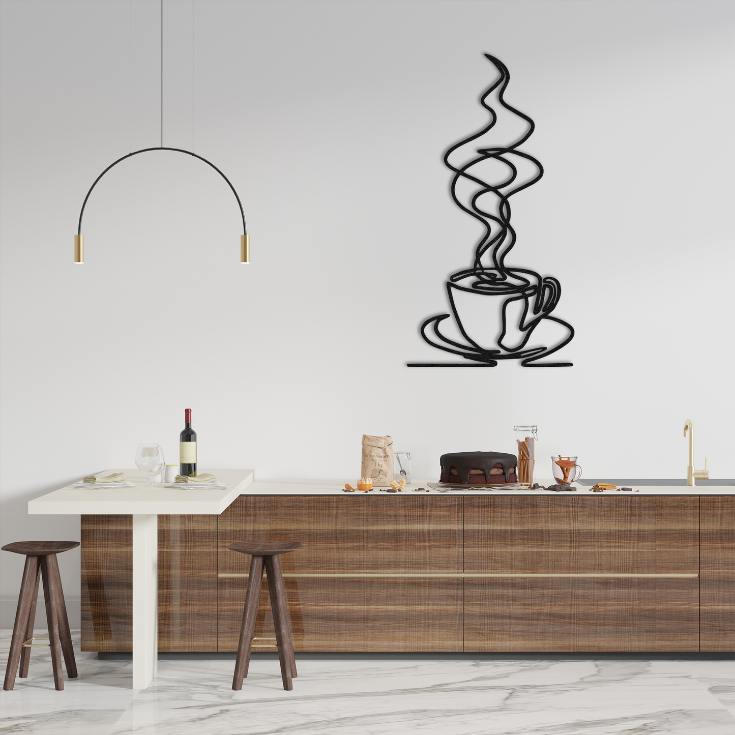Modern Kitchen & Café Decor