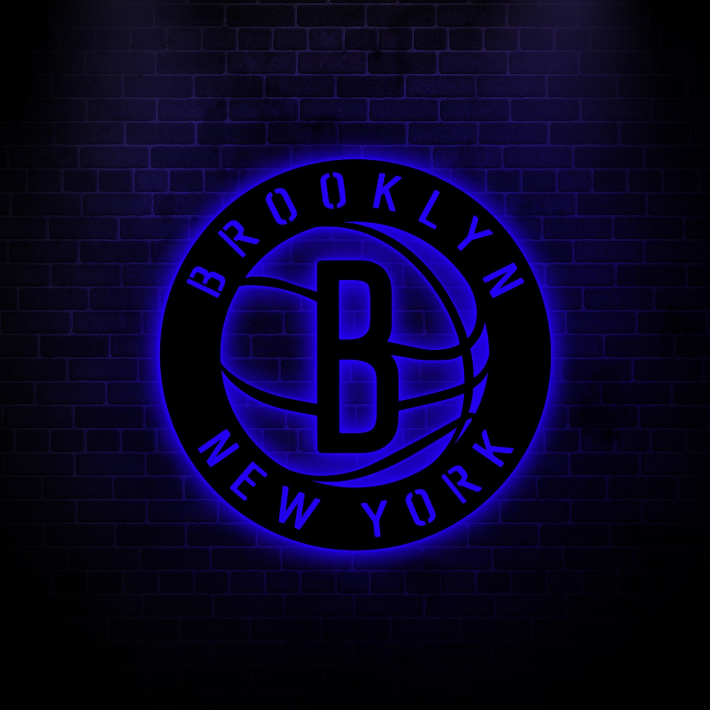 Brooklyn New York Metal Wall Decor