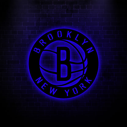 Brooklyn New York Metal Wall Decor