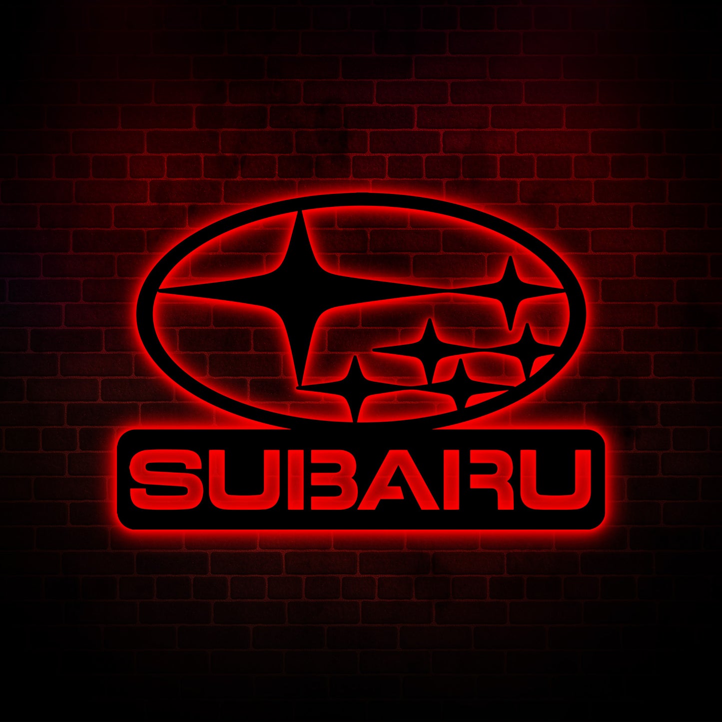 Subaru Metal Wall Decor