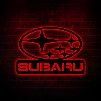 Subaru Metal Wall Decor