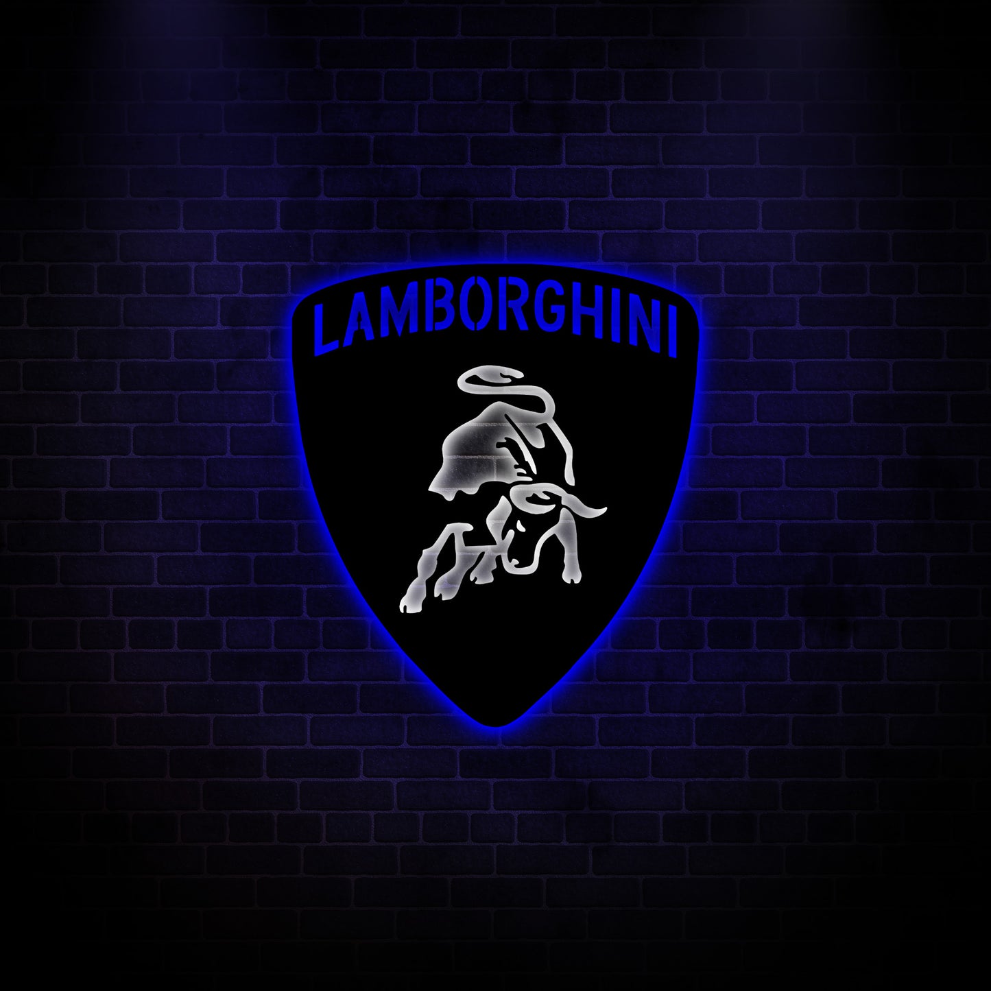 Lamborghini Metal Wall Decor