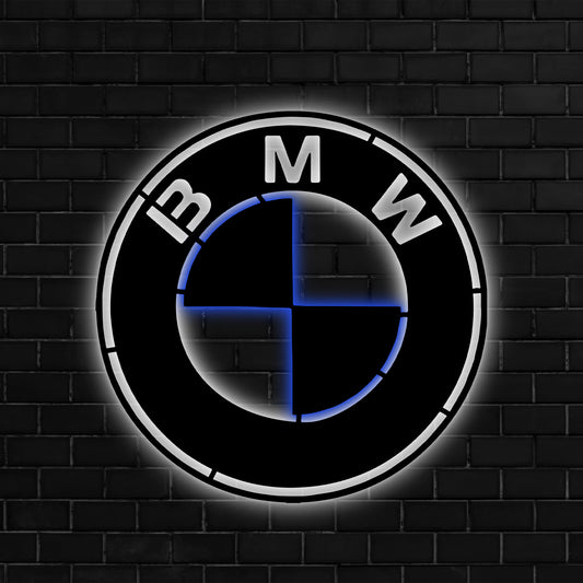 BMW Metal Wall Decor