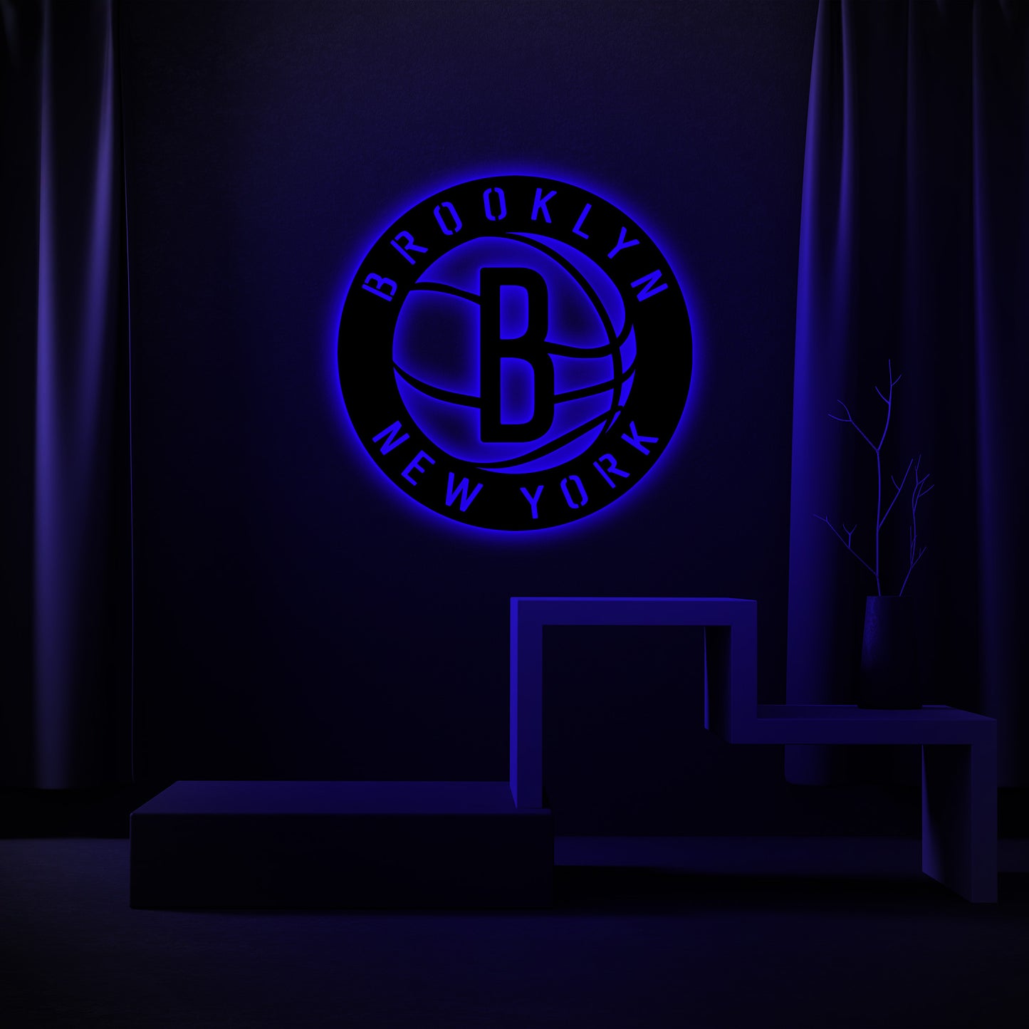 Brooklyn New York Metal Wall Decor