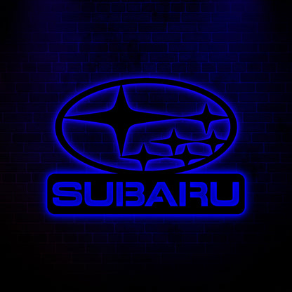 Subaru Metal Wall Decor
