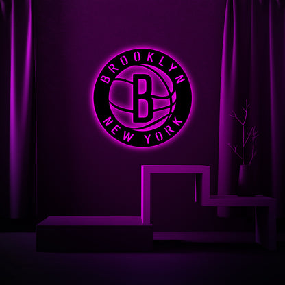 Brooklyn New York Metal Wall Decor