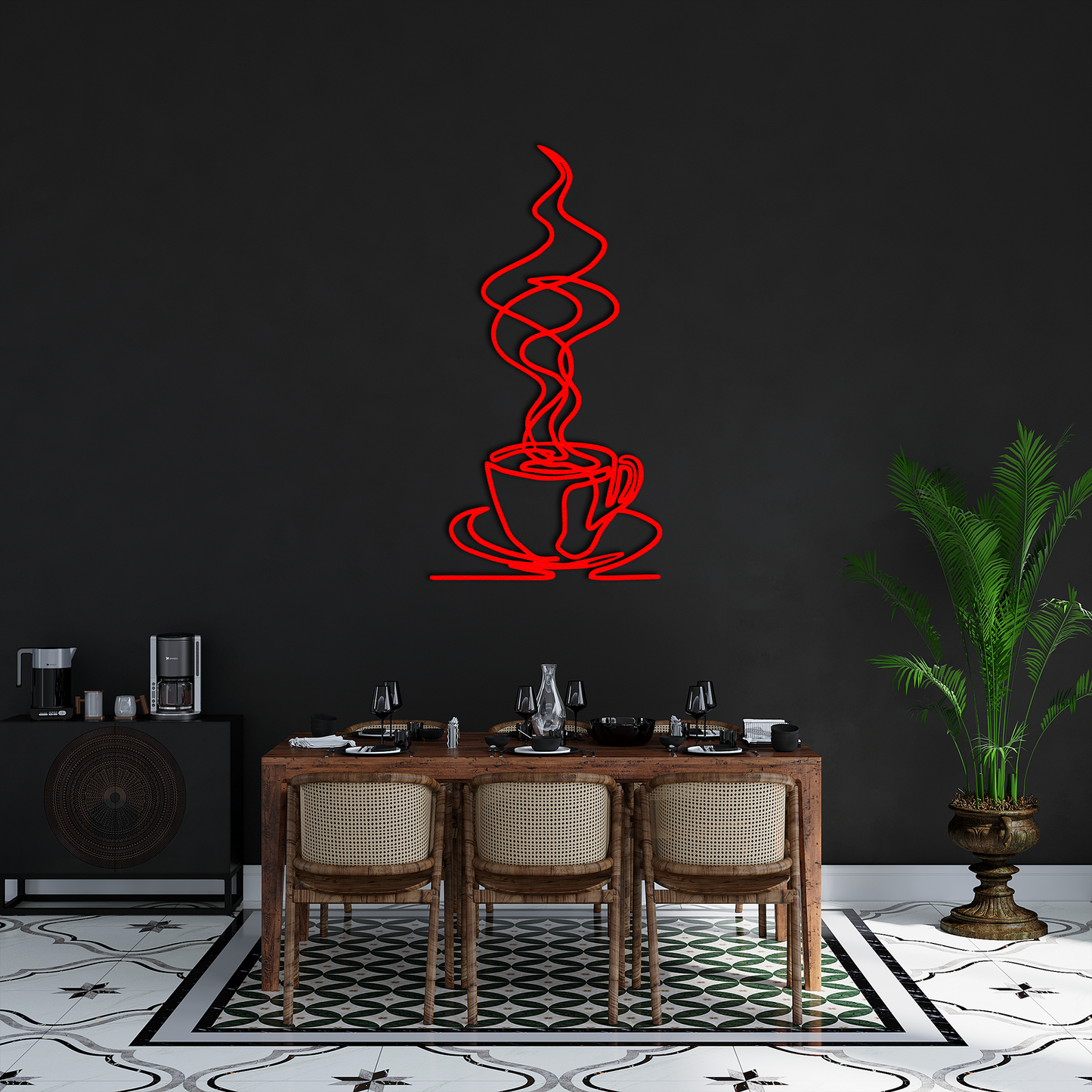 Modern Kitchen & Café Decor