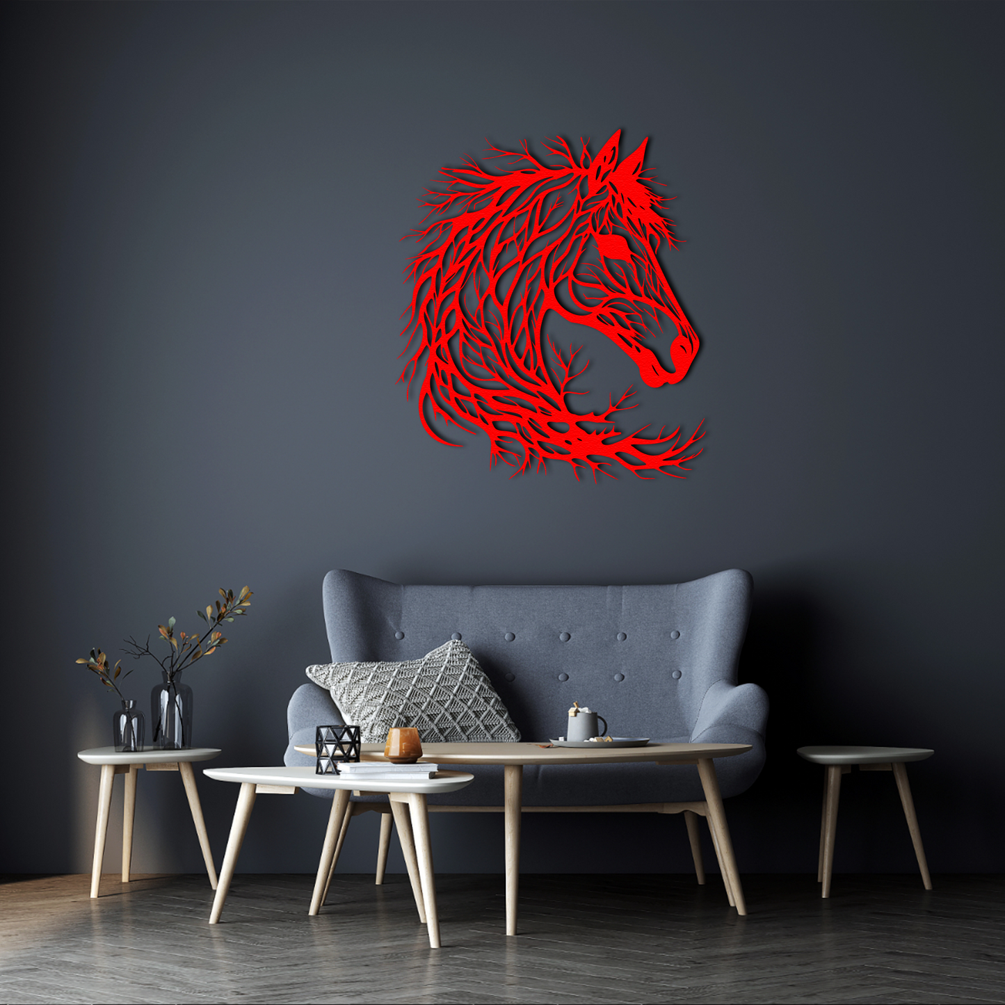 🐎 Wild Horse Metal Wall Art