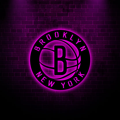 Brooklyn New York Metal Wall Decor