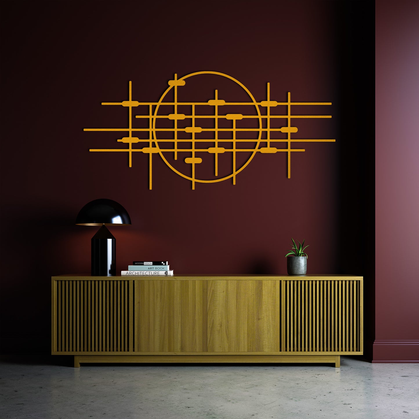 Modern Luxury Metal Wall Decor, Mid Century Wall Art, Abstract Metal Wall Sculpture, Above Bed Decor, Living Room Decor, Geometric Wall Art