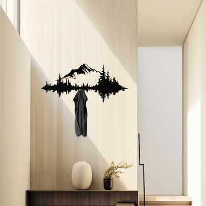 Nature Inspired Metal Wall Hook