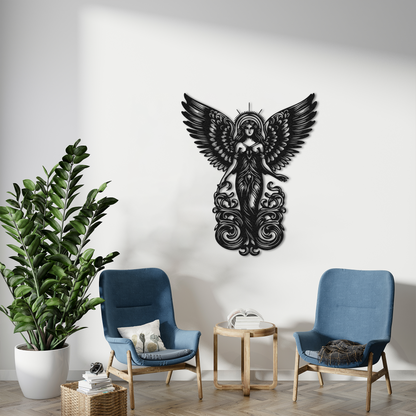 Angel Metal Wall Art