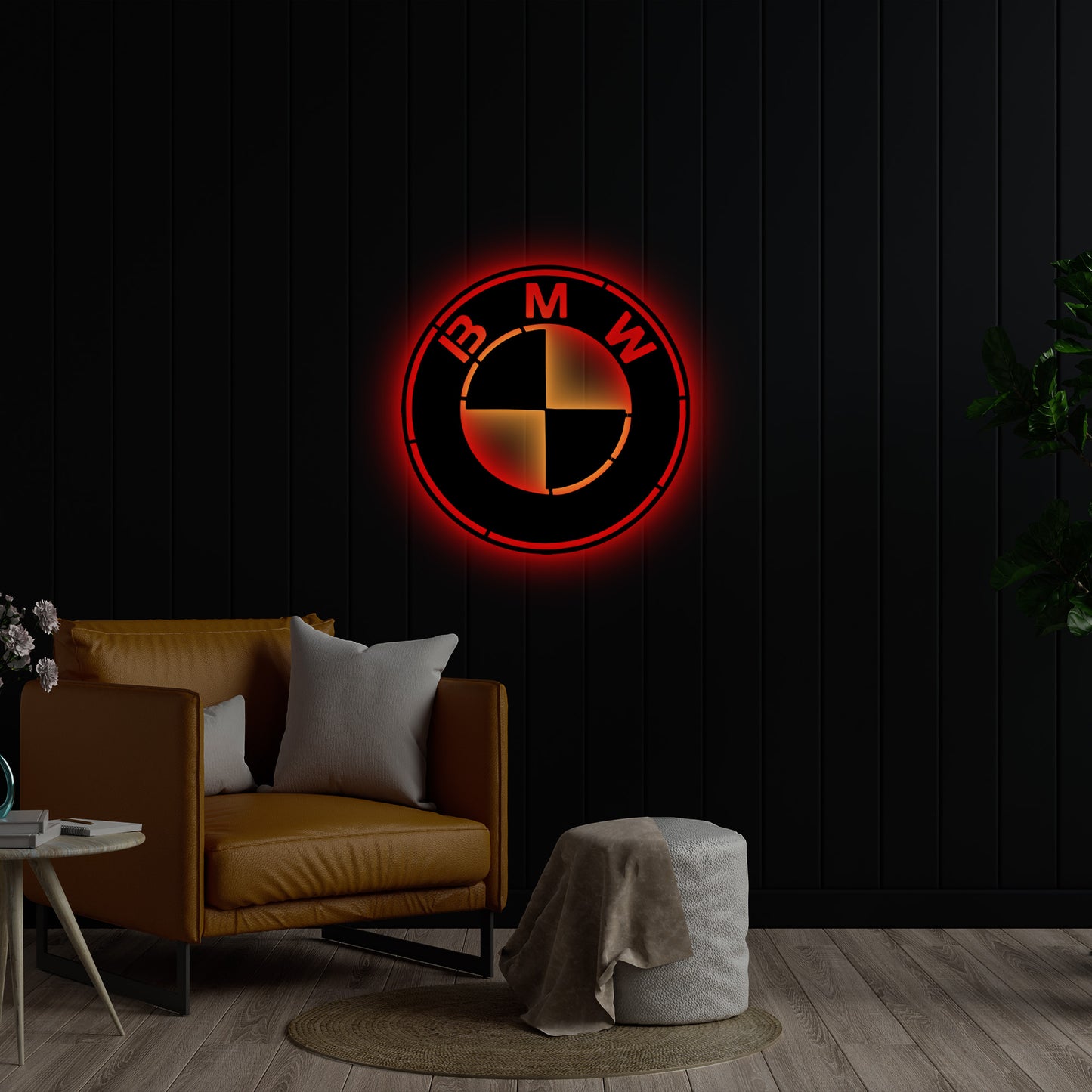 BMW Metal Wall Decor