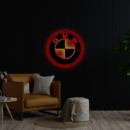 BMW Metal Wall Decor