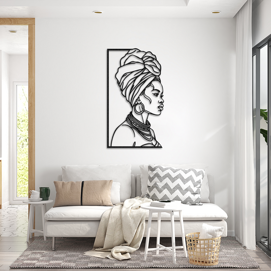 Black Silhouette Line Art