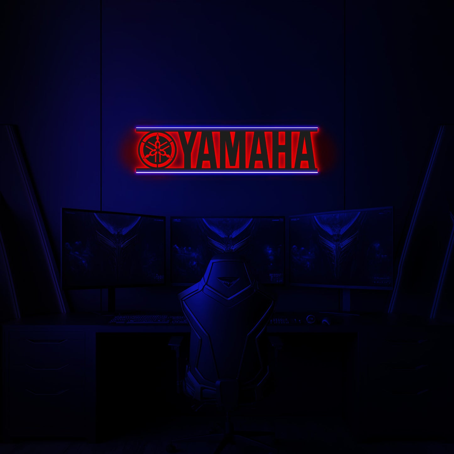 Yamaha Metal Wall Decor