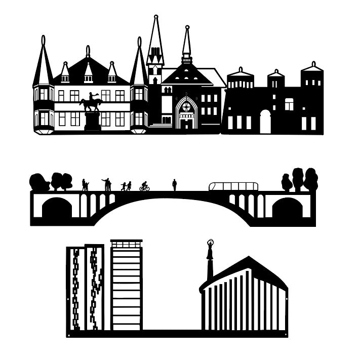 Custom City Silhouette