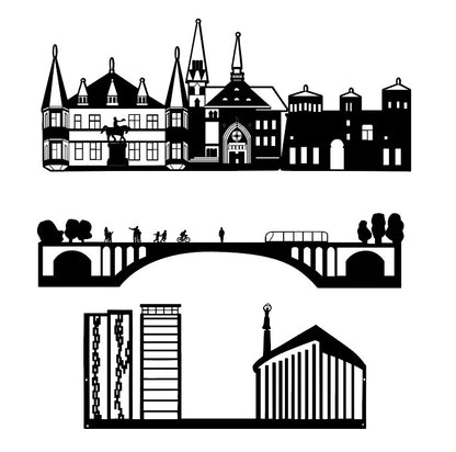 Custom City Silhouette