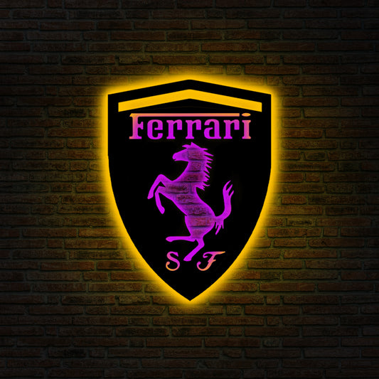 Ferrari Metal Wall Decor