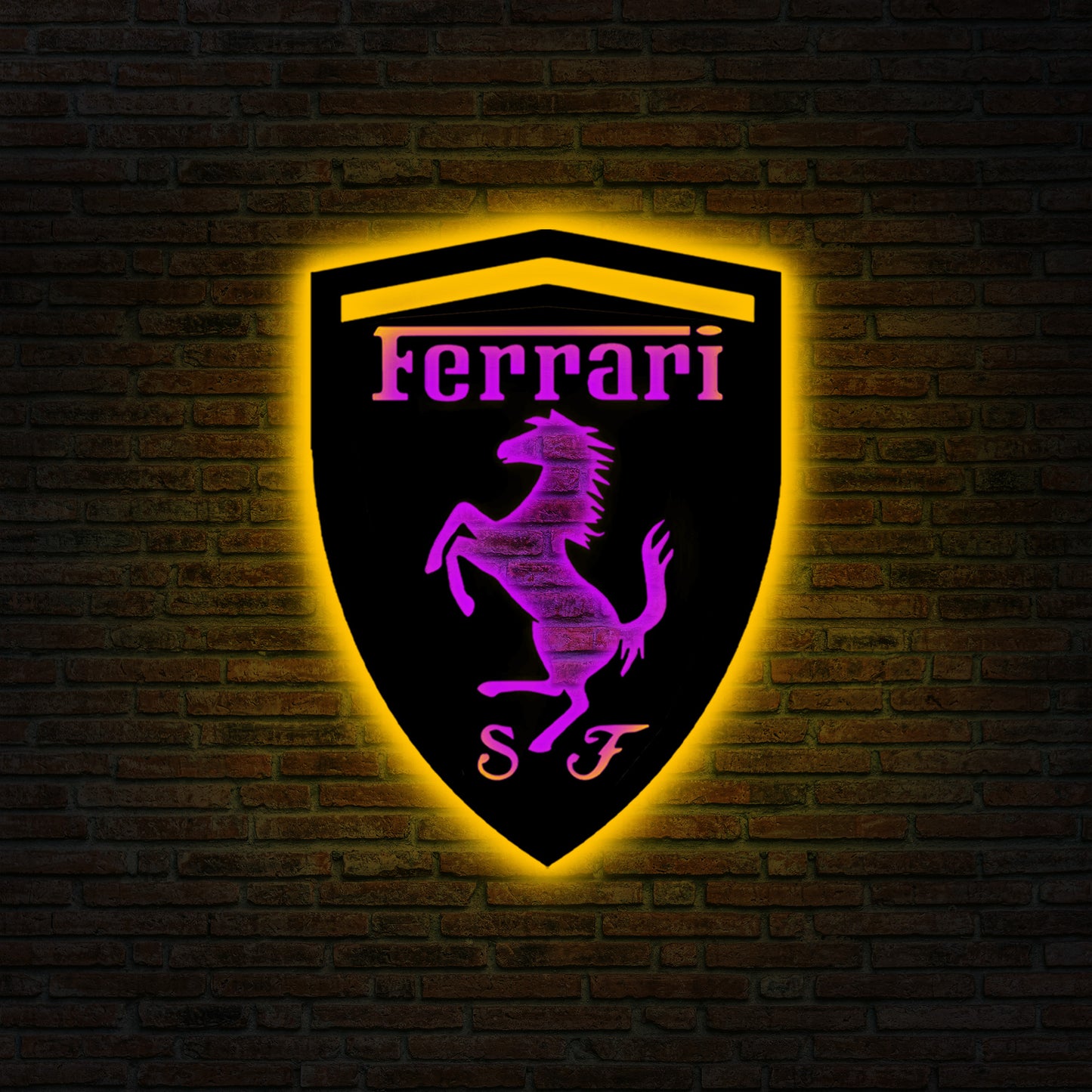 Ferrari Metal Wall Decor