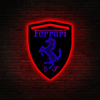 Ferrari Metal Wall Decor
