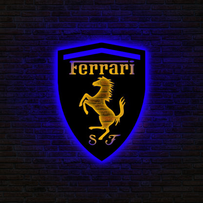 Ferrari Metal Wall Decor