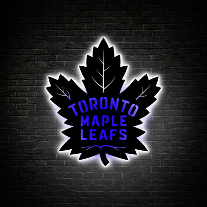 Toronto Maple Metal Wall Decor