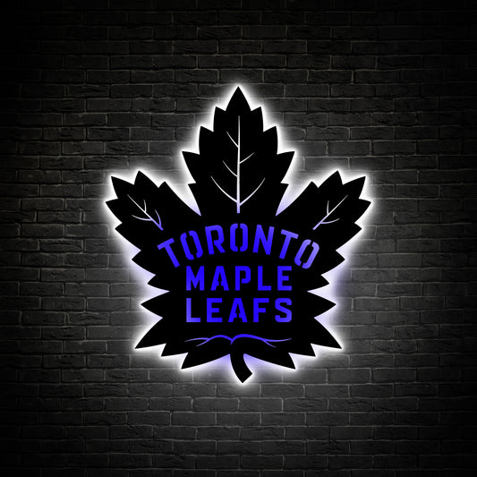 Toronto Maple Metal Wall Decor