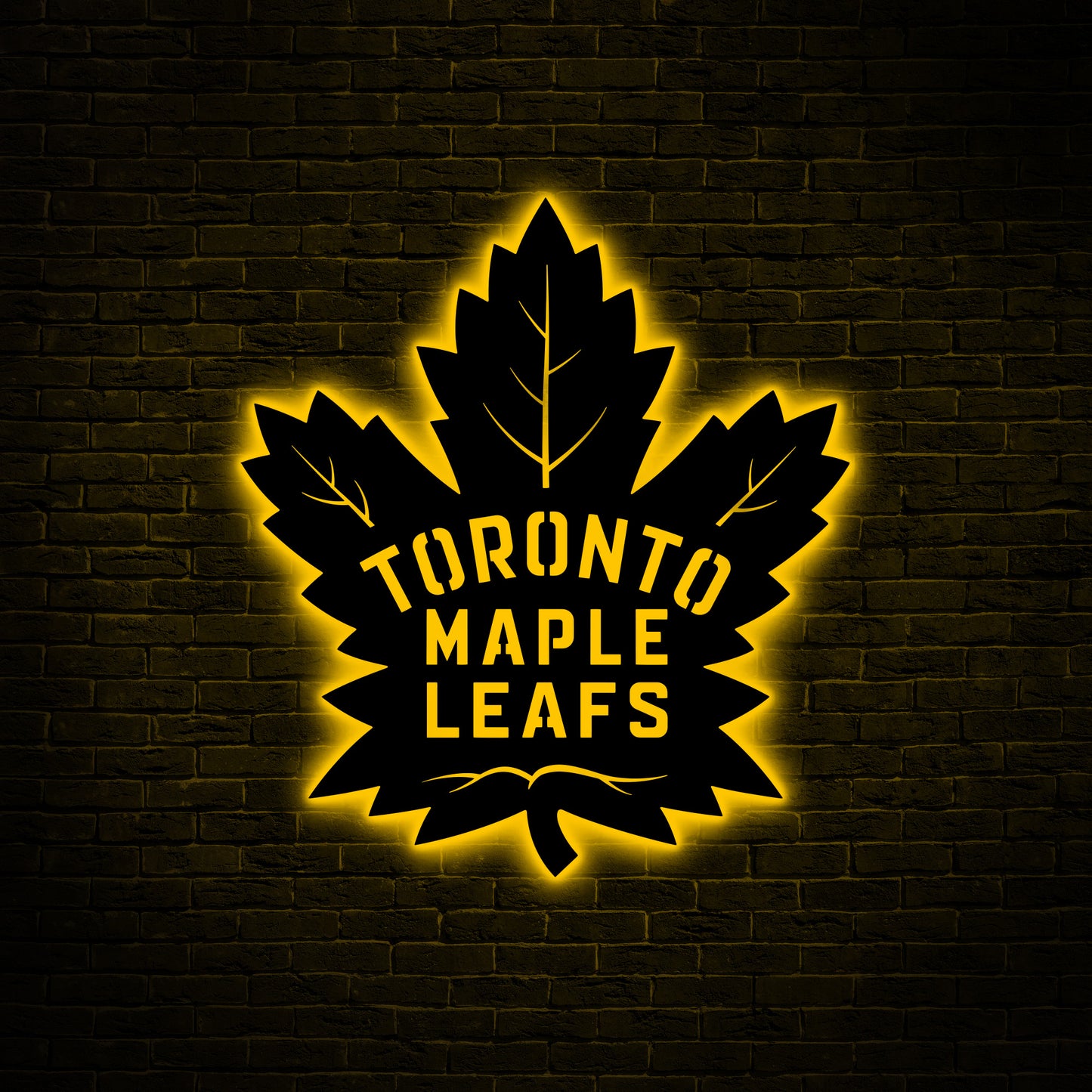 Toronto Maple Metal Wall Decor