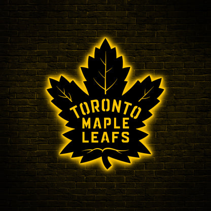 Toronto Maple Metal Wall Decor