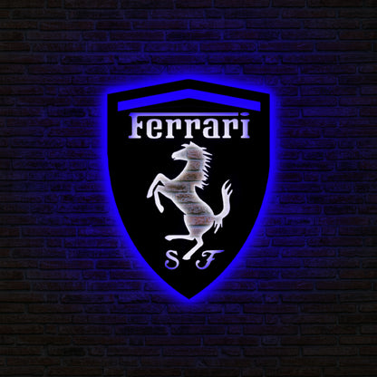 Ferrari Metal Wall Decor