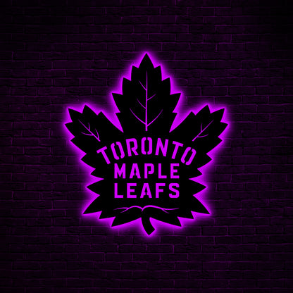 Toronto Maple Metal Wall Decor