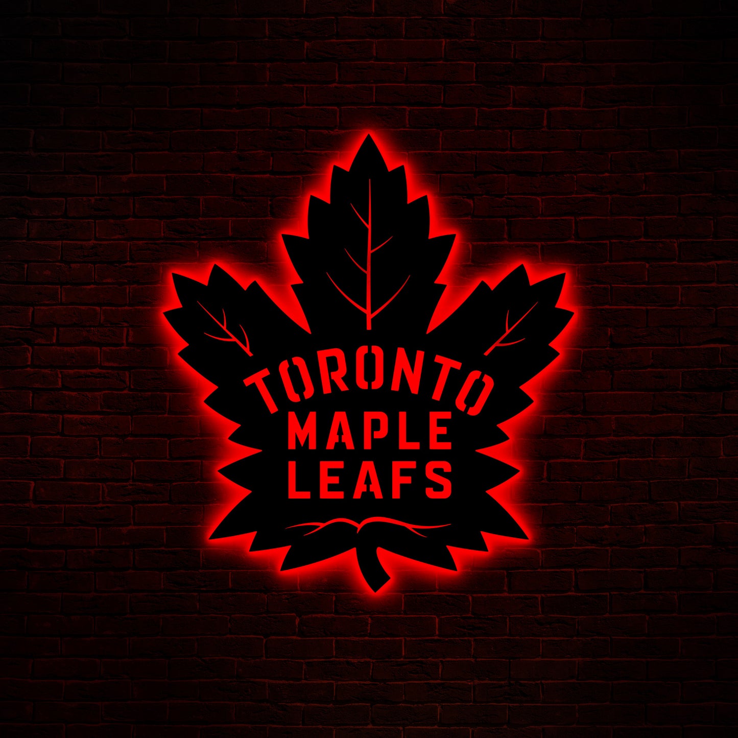 Toronto Maple Metal Wall Decor