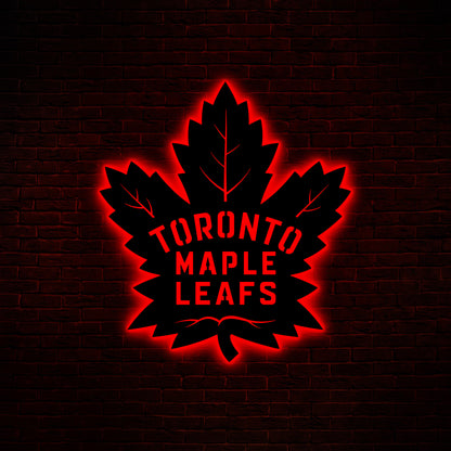 Toronto Maple Metal Wall Decor