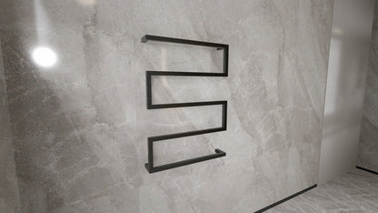 Modern Geometric Metal Towel Rack