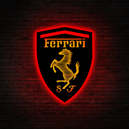 Ferrari Metal Wall Decor