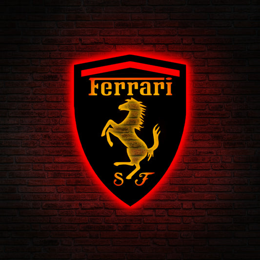 Ferrari Metal Wall Decor