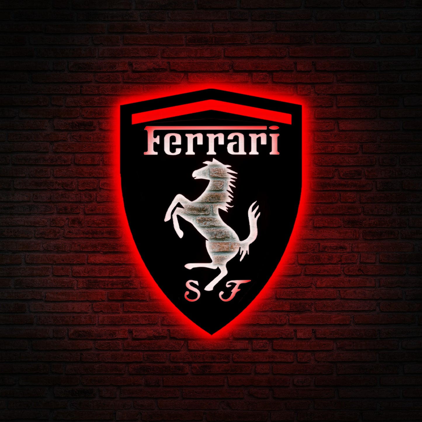 Ferrari Metal Wall Decor