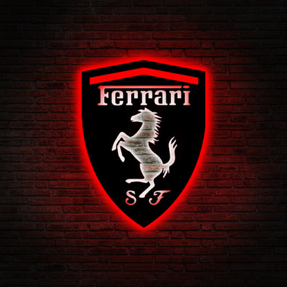 Ferrari Metal Wall Decor