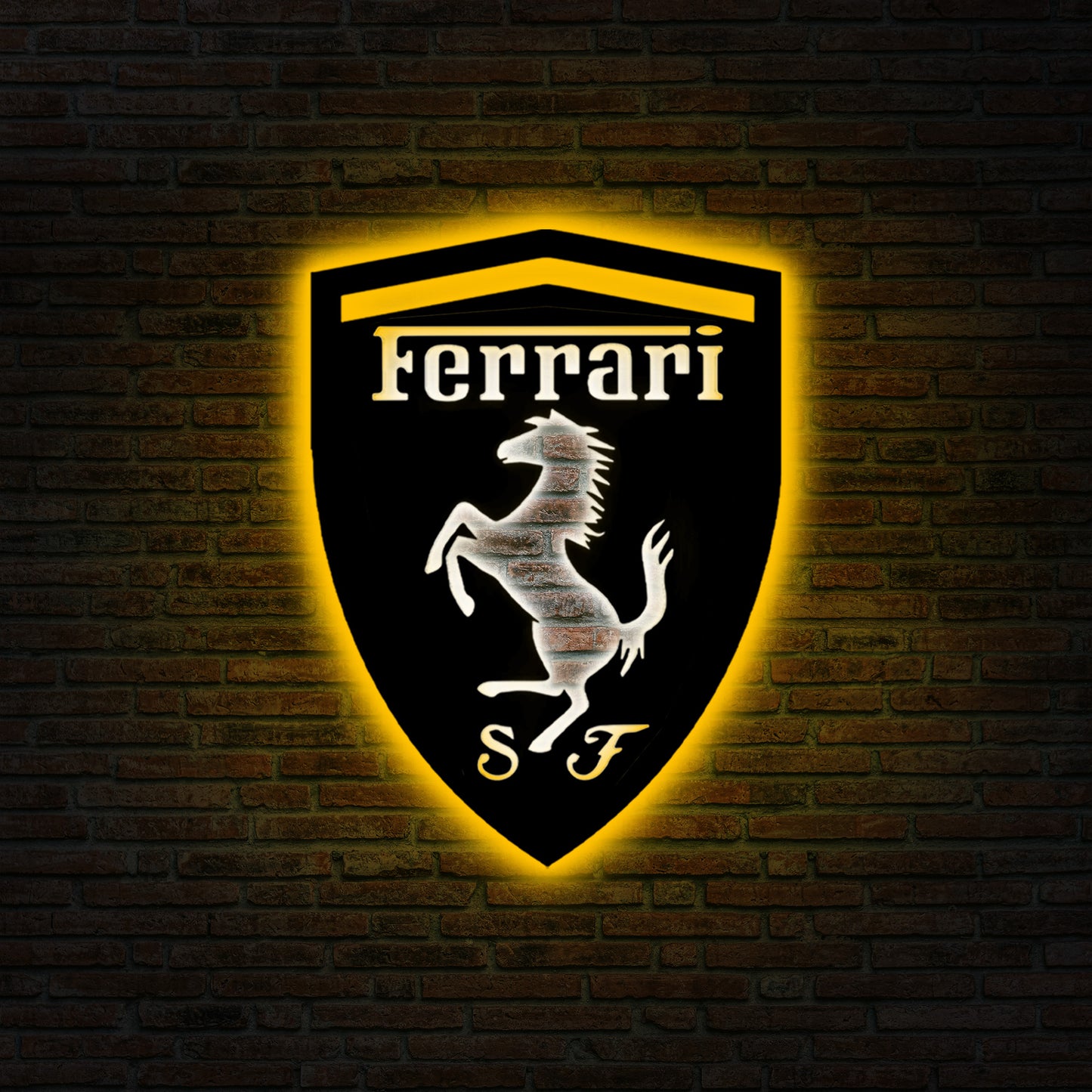 Ferrari Metal Wall Decor