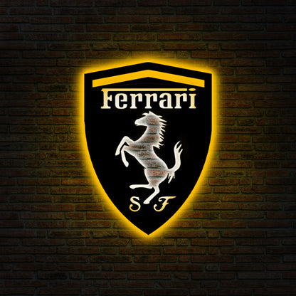 Ferrari Metal Wall Decor