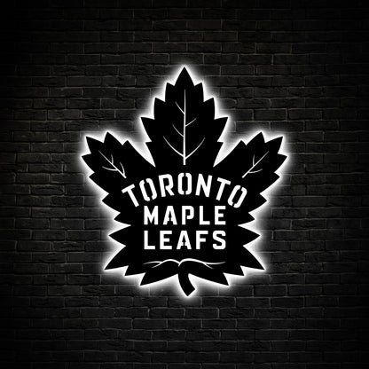 Toronto Maple Metal Wall Decor