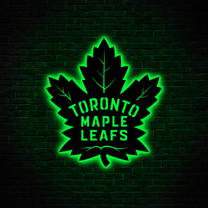 Toronto Maple Metal Wall Decor